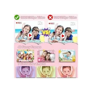 PROGRACE Cámara para niños y niños cámara de video_5