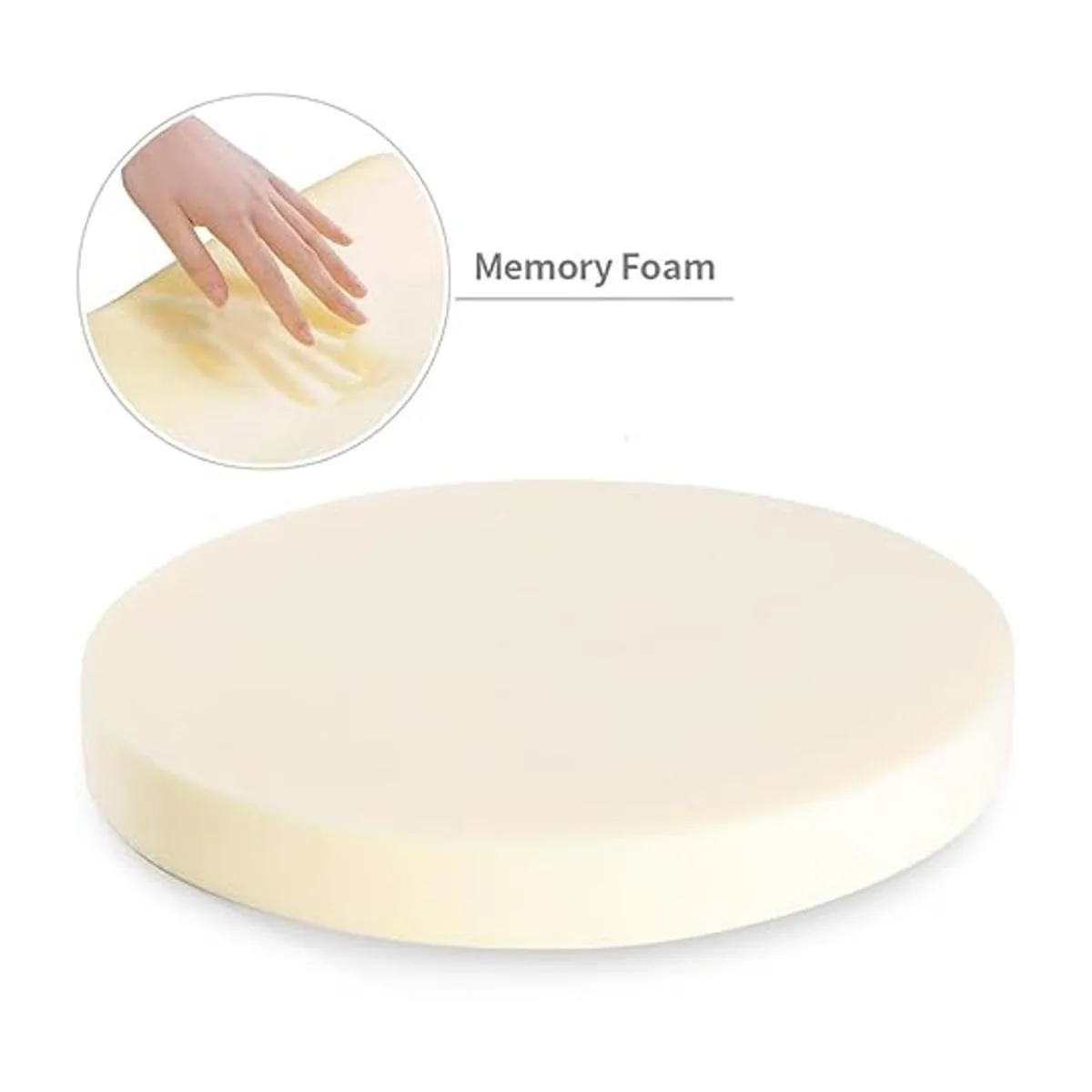 Almohadilla Shinnwa de poliéster suave cuadrado o redondo_3