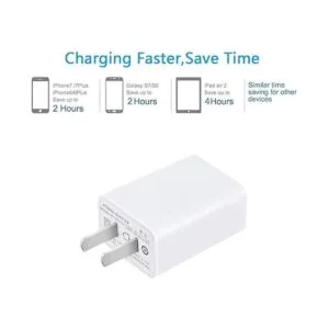 Cargador de pared USB FOBSUNLAND . Enchufe de pared USB_4