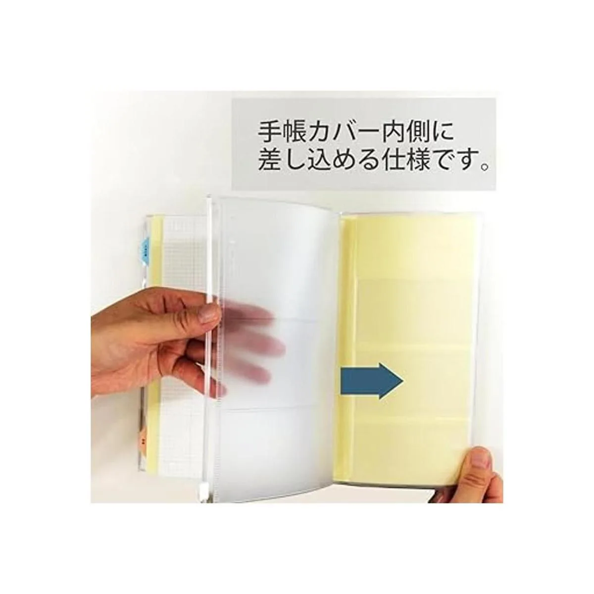 Kokuyo Jibun Techo Goods Funda con cremallera para B6 Slim_3