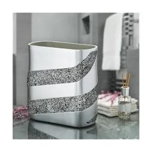 Creative Scents Cubo de basura de baño con mosaico_2