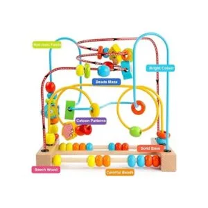 Timy First Bead Maze Roller Coaster Juguete educativo de_3