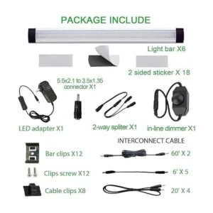 AIBOO Juego de barra rígida para debajo de la encimera_2