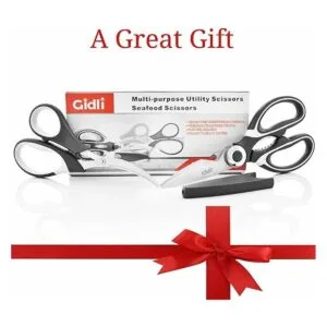 Tijeras de cocina de Gidli Garantía de reemplazo de por_4