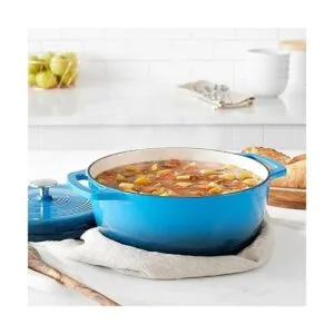 Horno holandés cubierto de hierro fundido esmaltado 6_5