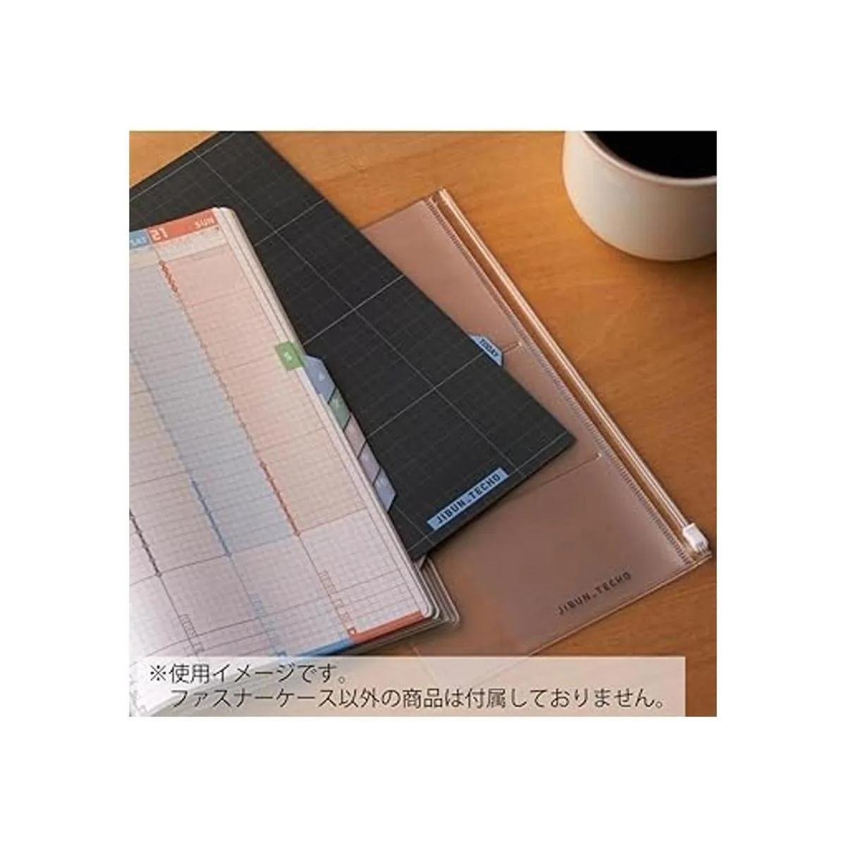 Kokuyo Jibun Techo Goods Funda con cremallera para B6 Slim_4