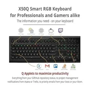 Das Keyboard X50Q Teclado mecánico RGB programable para_2