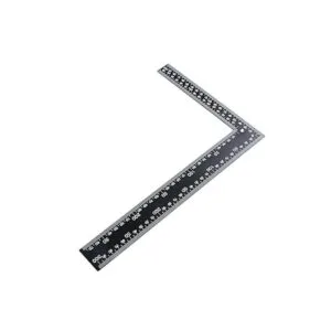 Leathercraft Negro templado Acero inoxidable medición_2