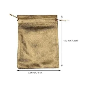 BEAVOING Paquete de 100 bolsas de organza con cordón_6