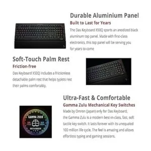 Das Keyboard X50Q Teclado mecánico RGB programable para_6