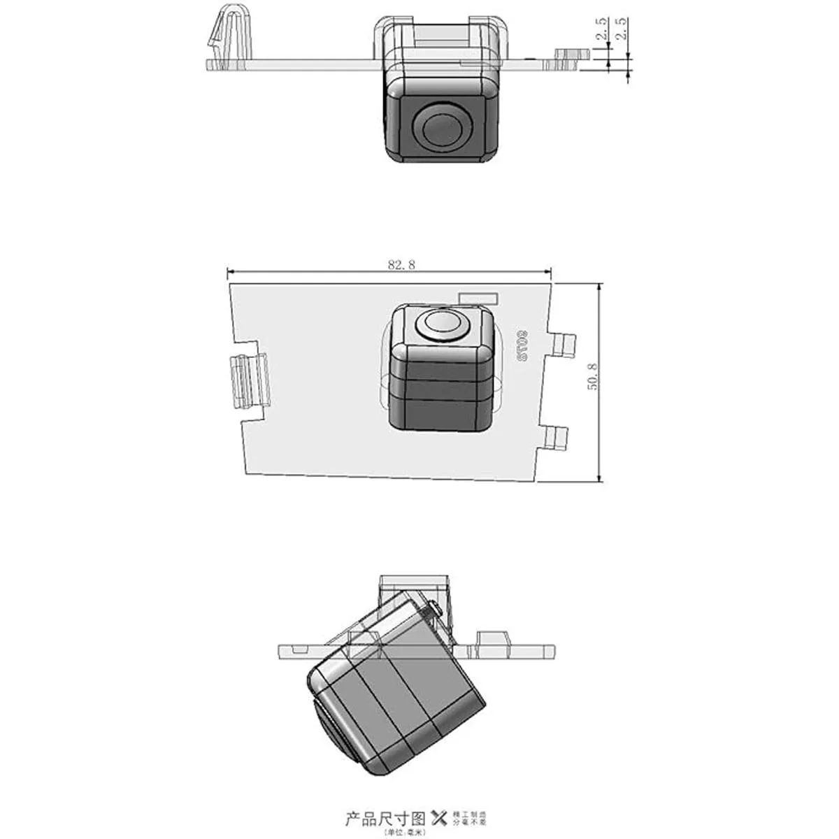 Para Jeep Patriot 2011 2015 cámara de visión trasera del_3