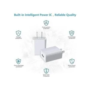 Cargador de pared USB FOBSUNLAND . Enchufe de pared USB_3