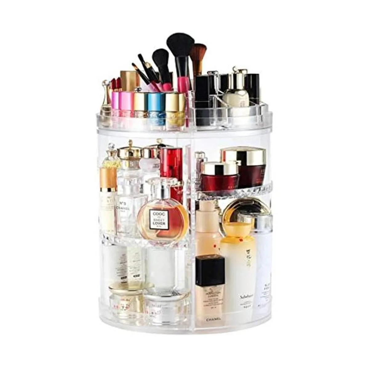 Organizador de maquillaje rotativo organizador de_1