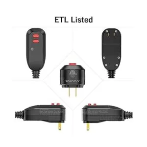 OAONAN GFCI Conjunto de enchufe de repuesto de 15_2