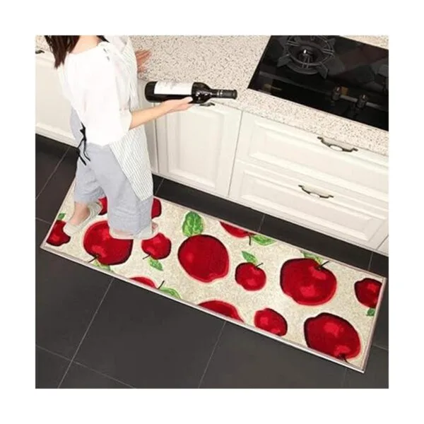 Magstonee Juego de 3 alfombras de cocina con respaldo de_4