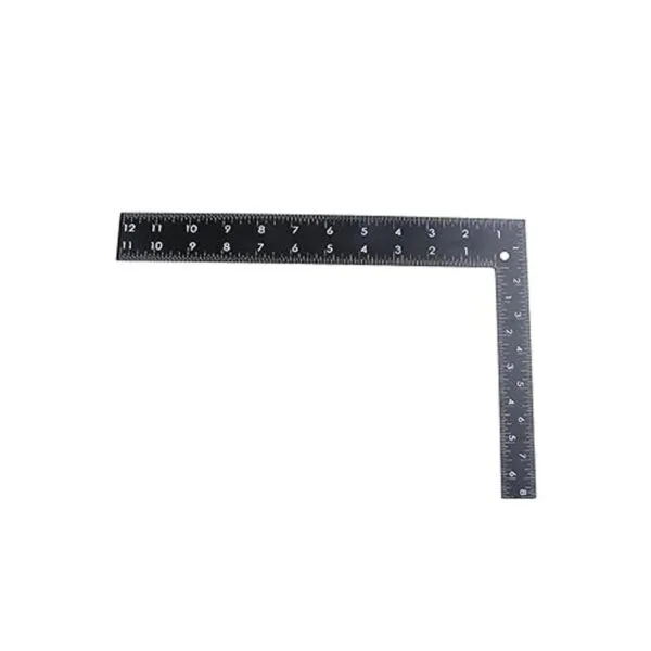 Leathercraft Negro templado Acero inoxidable medición_6