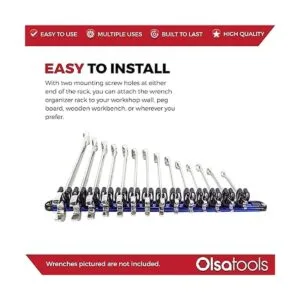 Olsa Tools Organizador de llaves de alta calidad con_5