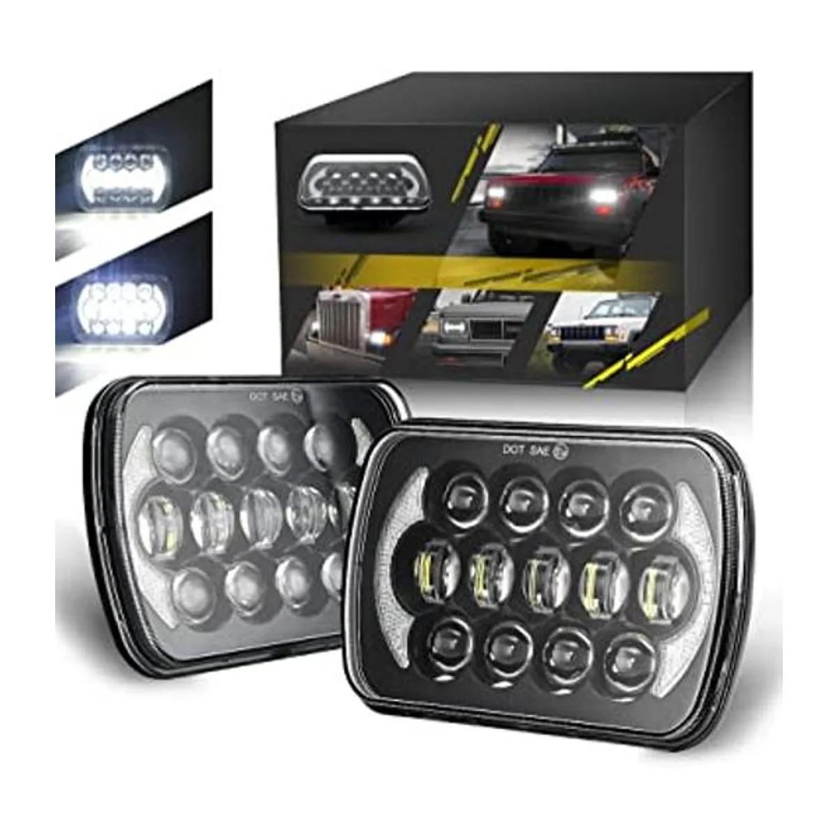 SPL Proyector LED de 105 W más brillante de 5 x 7_1