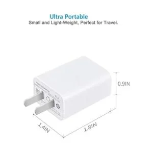 Cargador de pared USB FOBSUNLAND . Enchufe de pared USB_2