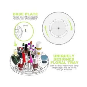 Organizador de maquillaje rotativo organizador de_5