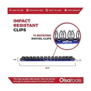 Olsa Tools Organizador de llaves de alta calidad con_6