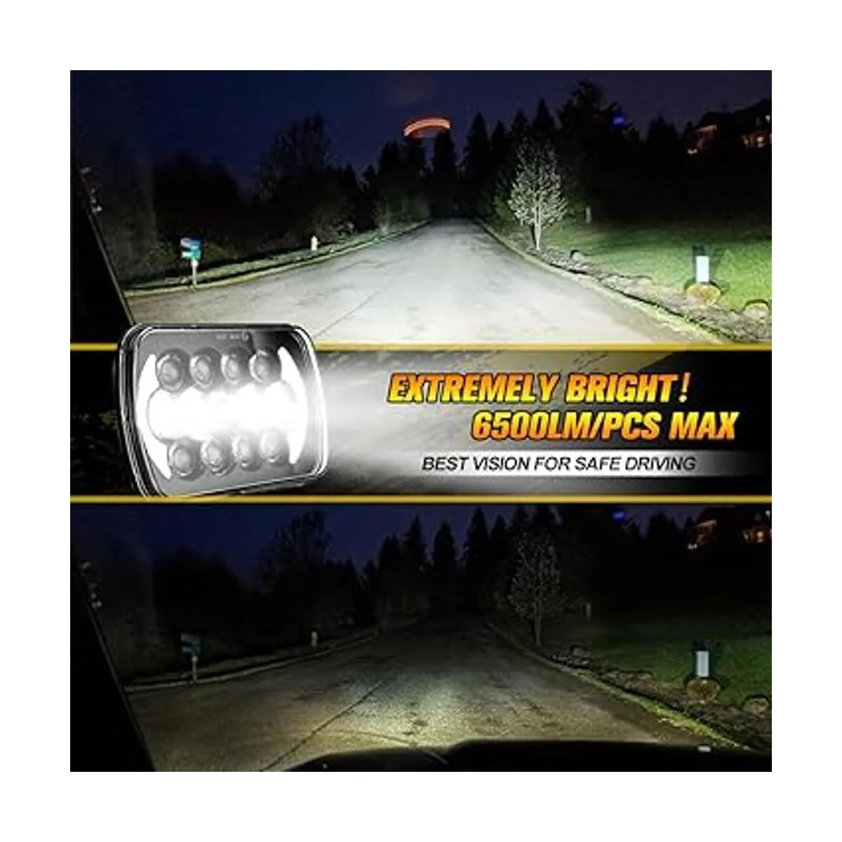 SPL Proyector LED de 105 W más brillante de 5 x 7_3