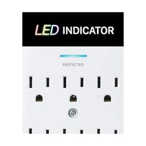 6 Soporte de pared de salida Surge Protector Fosmon ETL_4