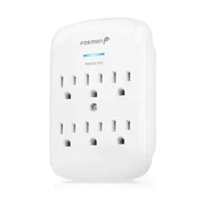6 Soporte de pared de salida Surge Protector Fosmon ETL_1