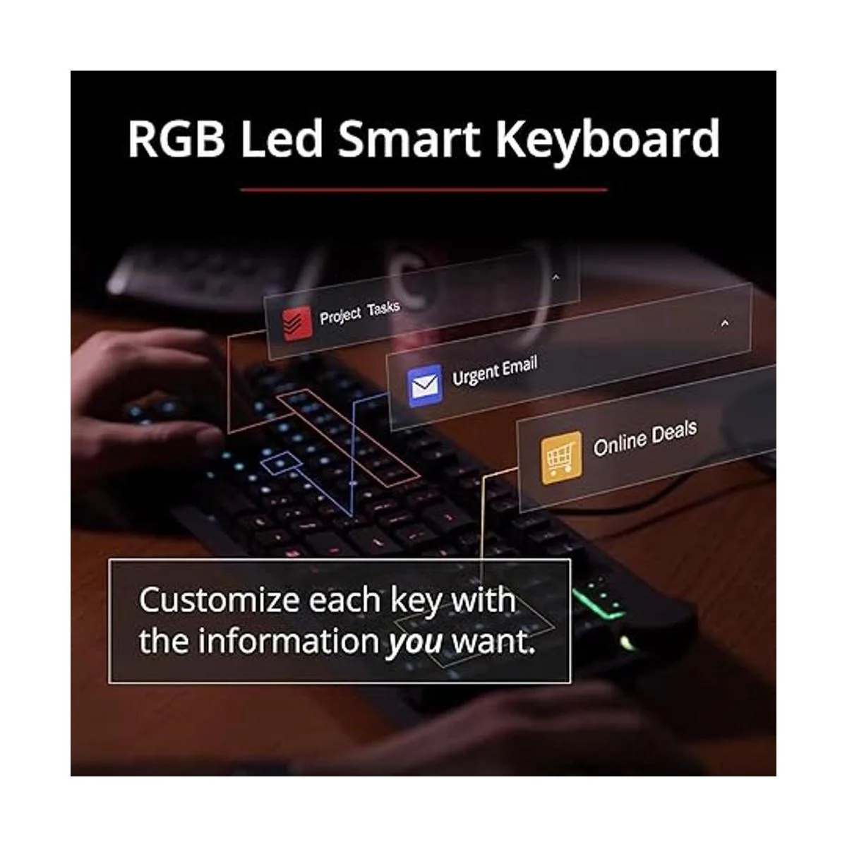 Das Keyboard X50Q Teclado mecánico RGB programable para_4