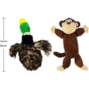 Jalousie Juego de 5 juguetes chirriantes para perros_3