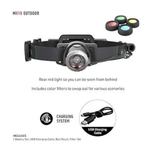 Ledlenser Faro recargable MH10 luz LED para uso en_6