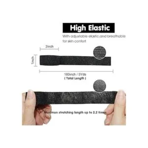 COMOmed vendaje cohesivo de látex 8.2 x 4.9 ft vendajes de_3