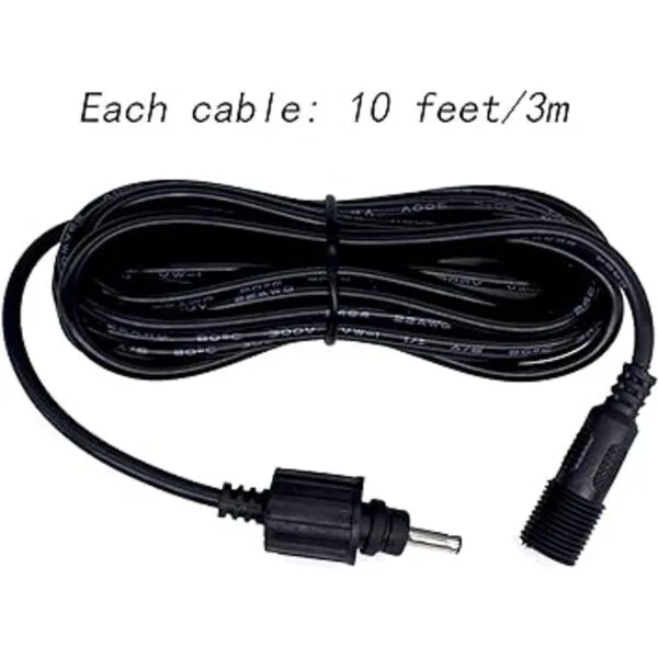 Lewisia Cable de extensión solar de 10 pies cables_3