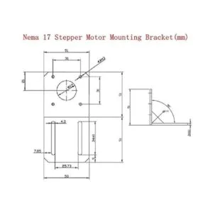 Anndason Nema Soporte de montaje para motor paso a paso_4