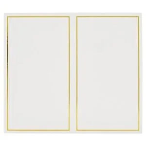 Paquete de 100 tarjetas pequeñas de papel para mesa con_6