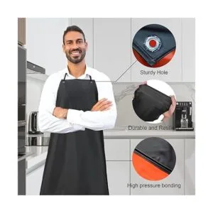 Surblue Delantal de vinilo de goma impermeable delantal_4