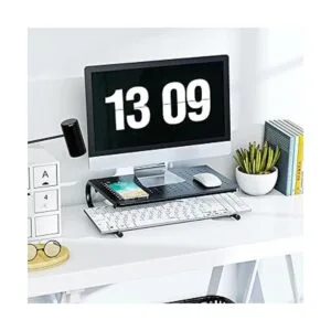 Soporte elevador de monitor con ventilación de metal para_2