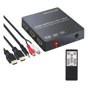 Interruptor HDMI 3x1 con extractor de audio interruptor_1