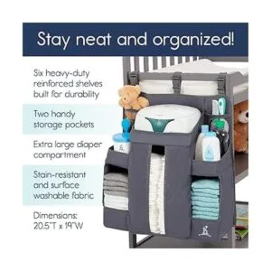 Organizador para el cuarto del bebé y contenedor de_5