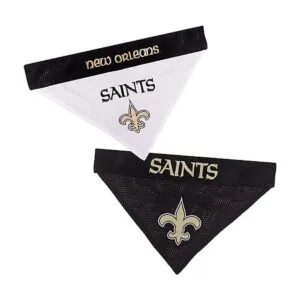 Pets First New Orleans Saints Reversible Pet Bandana_6
