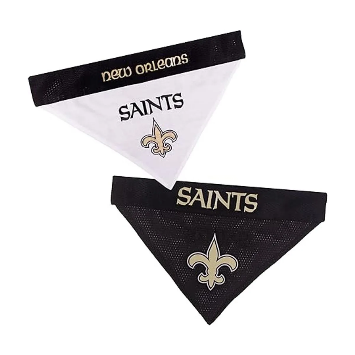 Pets First New Orleans Saints Reversible Pet Bandana_6
