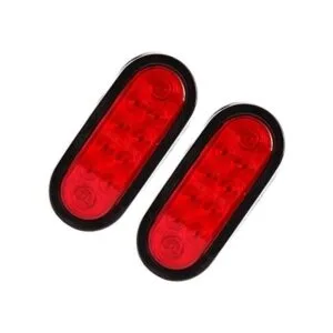 CZC AUTO Luces LED de remolque de 6 pulgadas rojas y_1