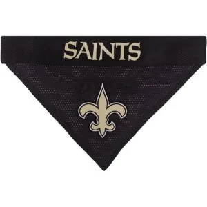 Pets First New Orleans Saints Reversible Pet Bandana_3