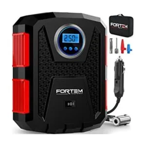 Inflador de neumáticos para coche con medidor de presión_1