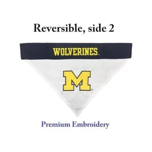 Pets First Bandana reversible para perros de Michigan_2