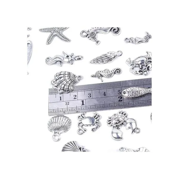 BronaGrand 40 dijes mixtos de plata antigua para hacer_3