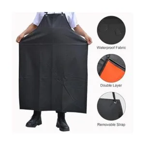 Surblue Delantal de vinilo de goma impermeable delantal_3