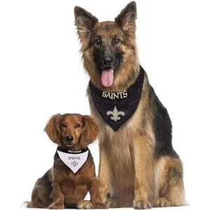Pets First New Orleans Saints Reversible Pet Bandana_5