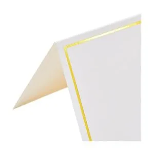 Paquete de 100 tarjetas pequeñas de papel para mesa con_3