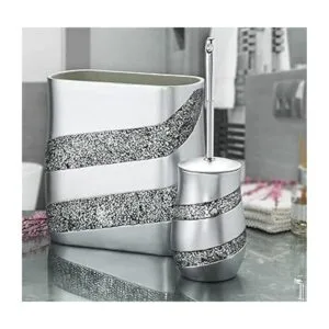 Creative Scents Cubo de basura de baño con mosaico_3